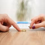 couple going through a divorce in San Antonio